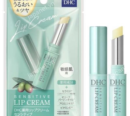 Son dưỡng DHC Sensitive Lip Cream cho môi nhạy cảm 1.5g