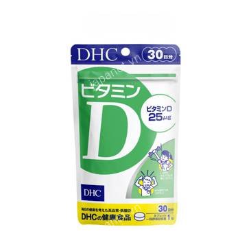 Viên uống Vitamin D DHC Nhật Bản - Tăng cường hấp thụ Canxi
