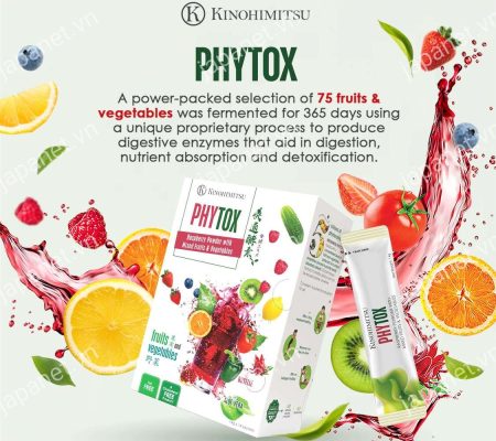 Bột uống Kinohimitsu Detox Enzyme - Thải độc & Hỗ trợ tiêu hóa