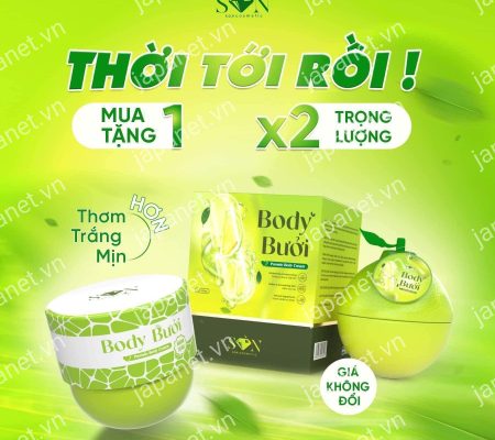 Kem Body Bưởi SON Chính Hãng - Dưỡng Trắng, Thấm Nhanh 3s